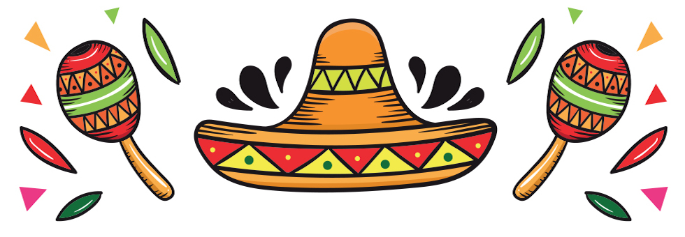 Sombrero and maracas